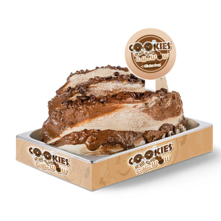 KIT COOKIES® COFFEE WOW MEC3 ΠΑΓΩΤΟ, ΡΙΠΛΑ, VARIEGATO, ΓΕΥΣΗ MEC3