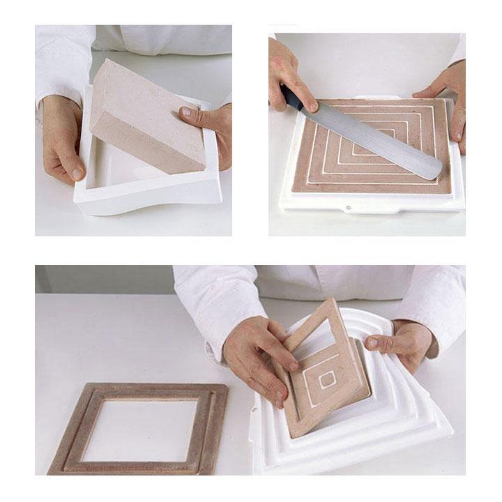 ΦΟΡΜΑ ID02 SQUARE SILIKOMART Φόρμες Σιλικόνης SILIKOMART