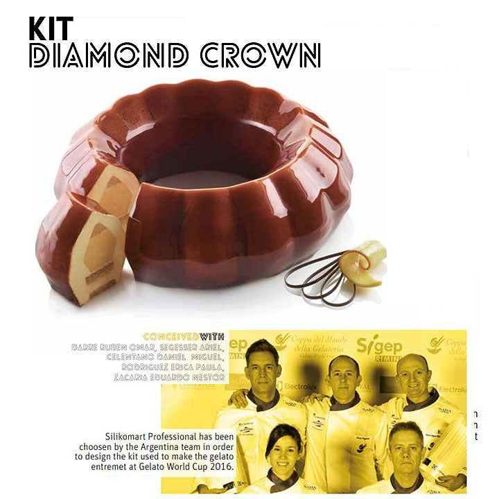KIT DIAMOND CROWN SILIKOMART Φόρμες Σιλικόνης SILIKOMART