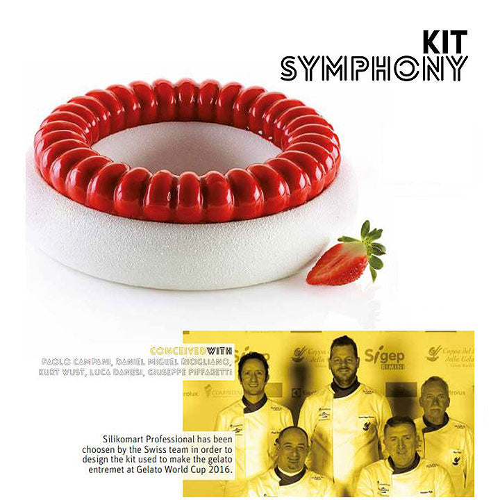 KIT SYMPHONY SILIKOMART Φόρμες Σιλικόνης SILIKOMART