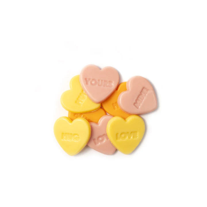 HEARTS LOVE MESSAGES ASSORT. DOBLA