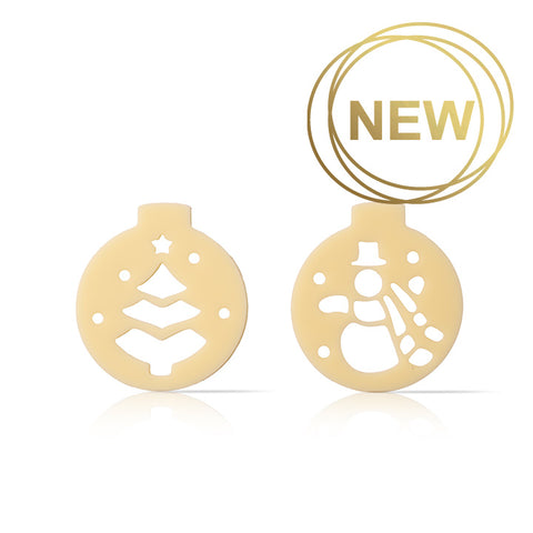 LACE BAUBLES WHITE ASSORTMENT DOBLA