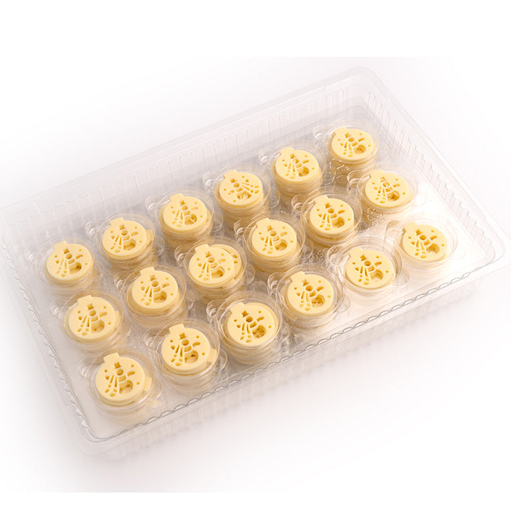 LACE BAUBLES WHITE ASSORTMENT DOBLA
