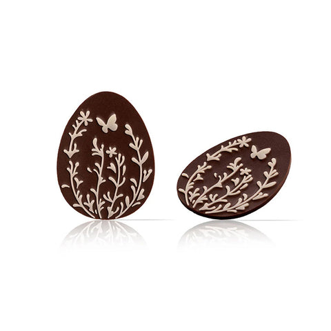 EGG LAYERED FLOWER FIELD DARK WHITE DOBLA