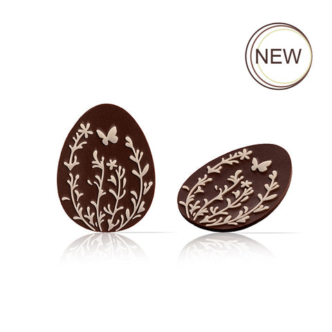 EGG LAYERED FLOWER FIELD DARK WHITE DOBLA