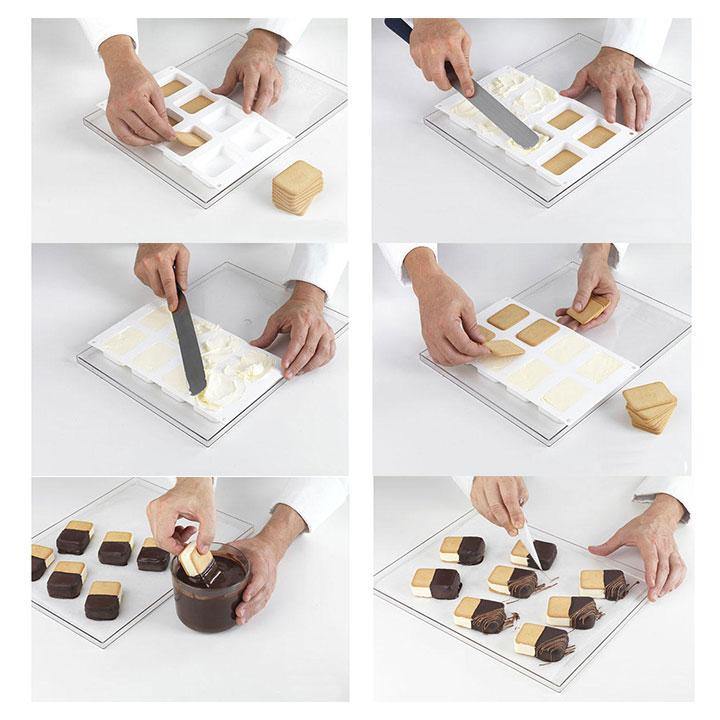 BISC04M MINI DOUBLE SILIKOMART - LAOUDIS FOODS