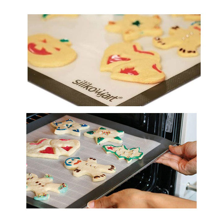 FIBERGLASS WHITE BAKING SHEET SILIKOMART