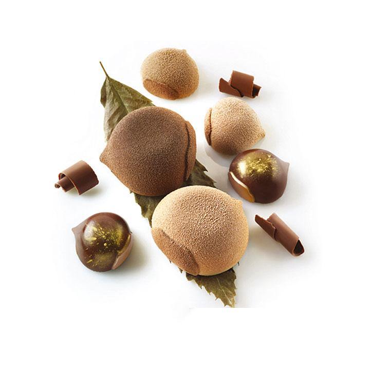 MARRON GLACE 110 SILIKOMART - LAOUDIS FOODS