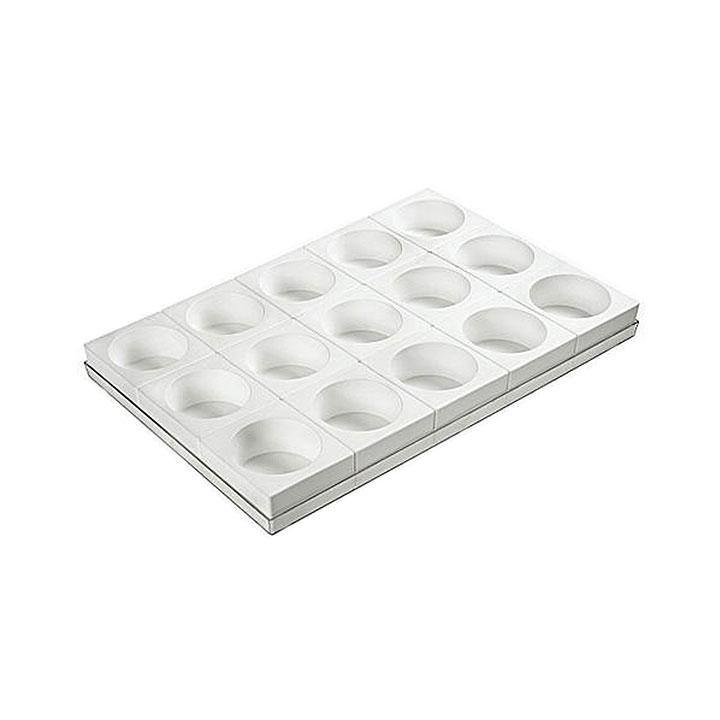 ΣΤΡΟΓΓΥΛΗ TOR Ø100 Η40 SILIKOMART - LAOUDIS FOODS