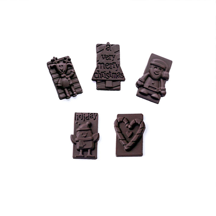 SF146 XMAS CHOCO TAGS SILIKOMART