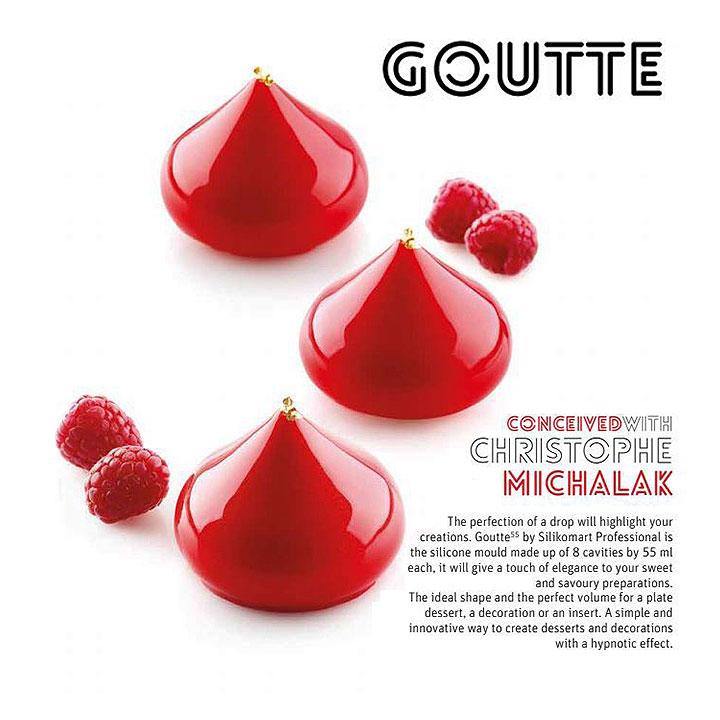 GOUTTE 55 SILIKOMART - LAOUDIS FOODS