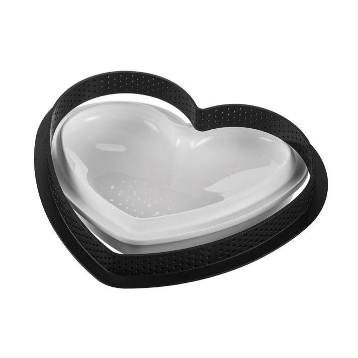 KIT TARTE RING AMORE 205x190 SILIKOMART - LAOUDIS FOODS