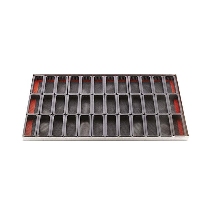KIT TARTE RING RECTANGULAR 120X35 H20 SILIKOMART - LAOUDIS FOODS