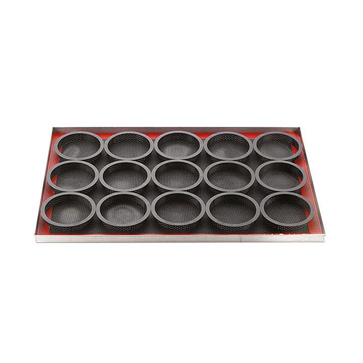 KIT TARTE RING ROUND Ø100 SILIKOMART - LAOUDIS FOODS