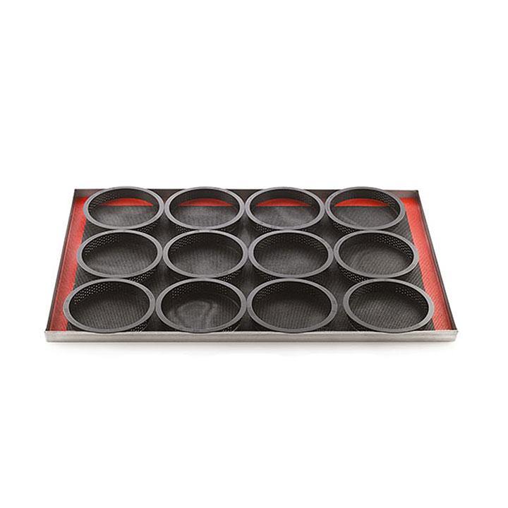 KIT TARTE RING ROUND Ø120 SILIKOMART - LAOUDIS FOODS