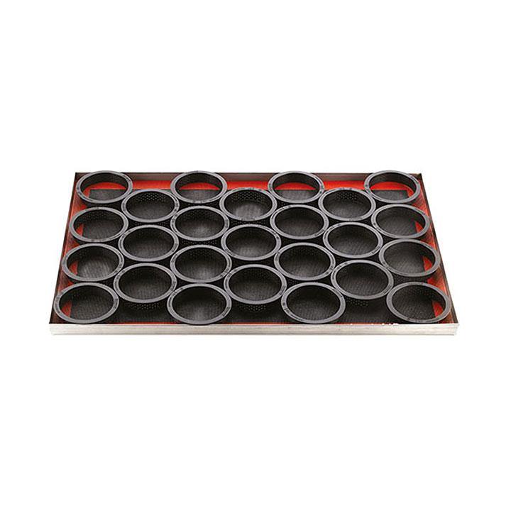 KIT TARTE RING ROUND Ø80 SILIKOMART - LAOUDIS FOODS