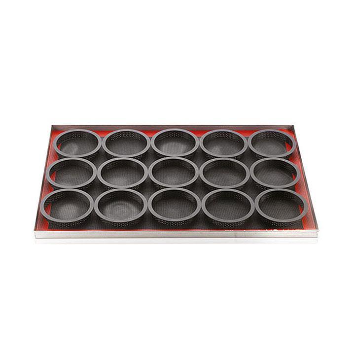 TARTE RING ROUND Ø100 SILIKOMART - LAOUDIS FOODS